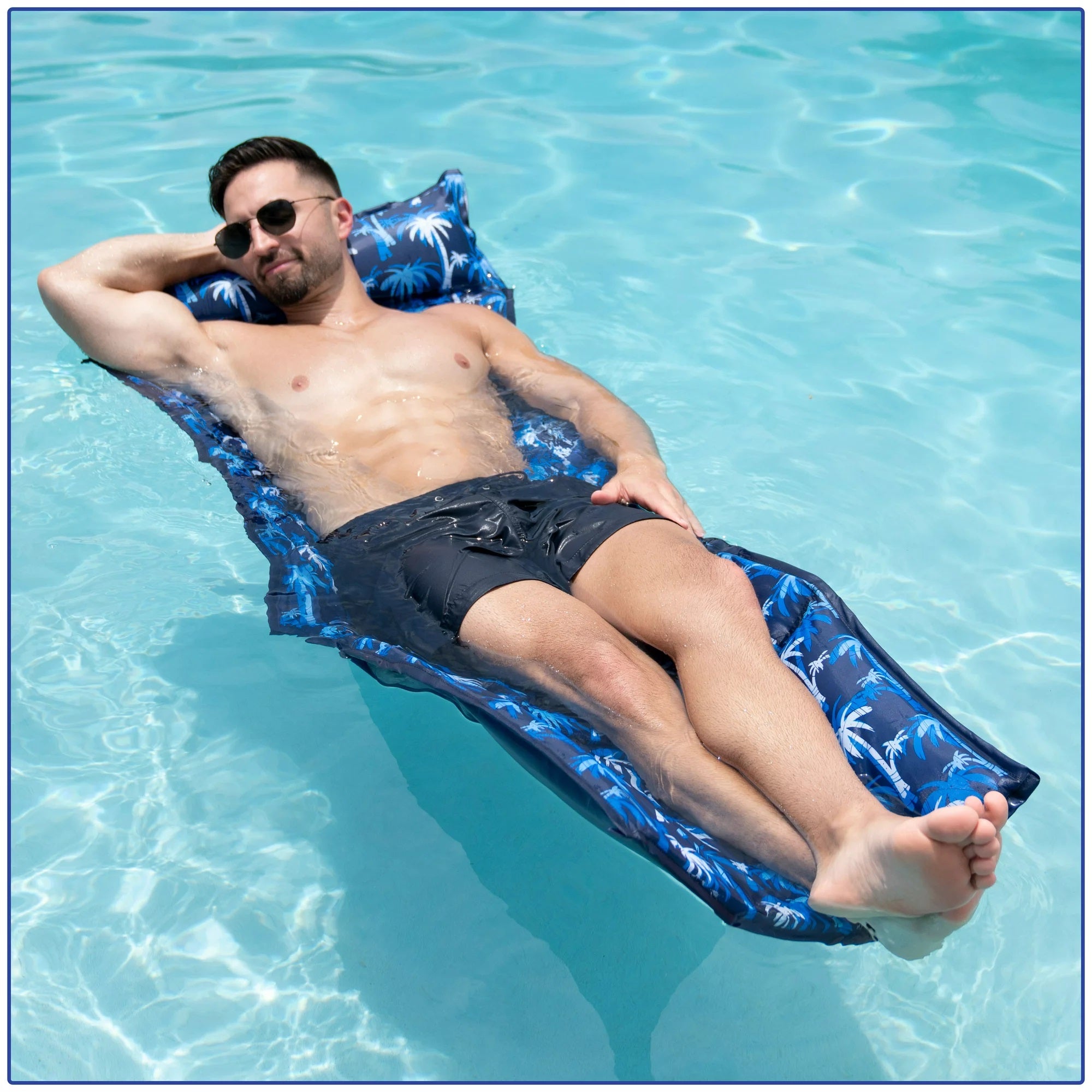Aqua 3-in-1 Unisex Adult Fold & Go Pool Float