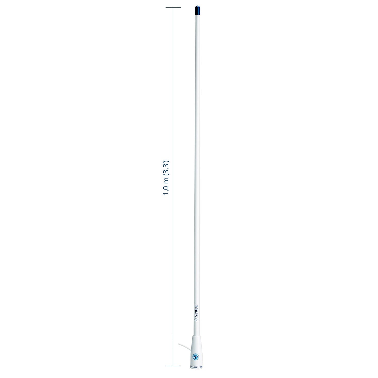 AIS fibreglass antenna