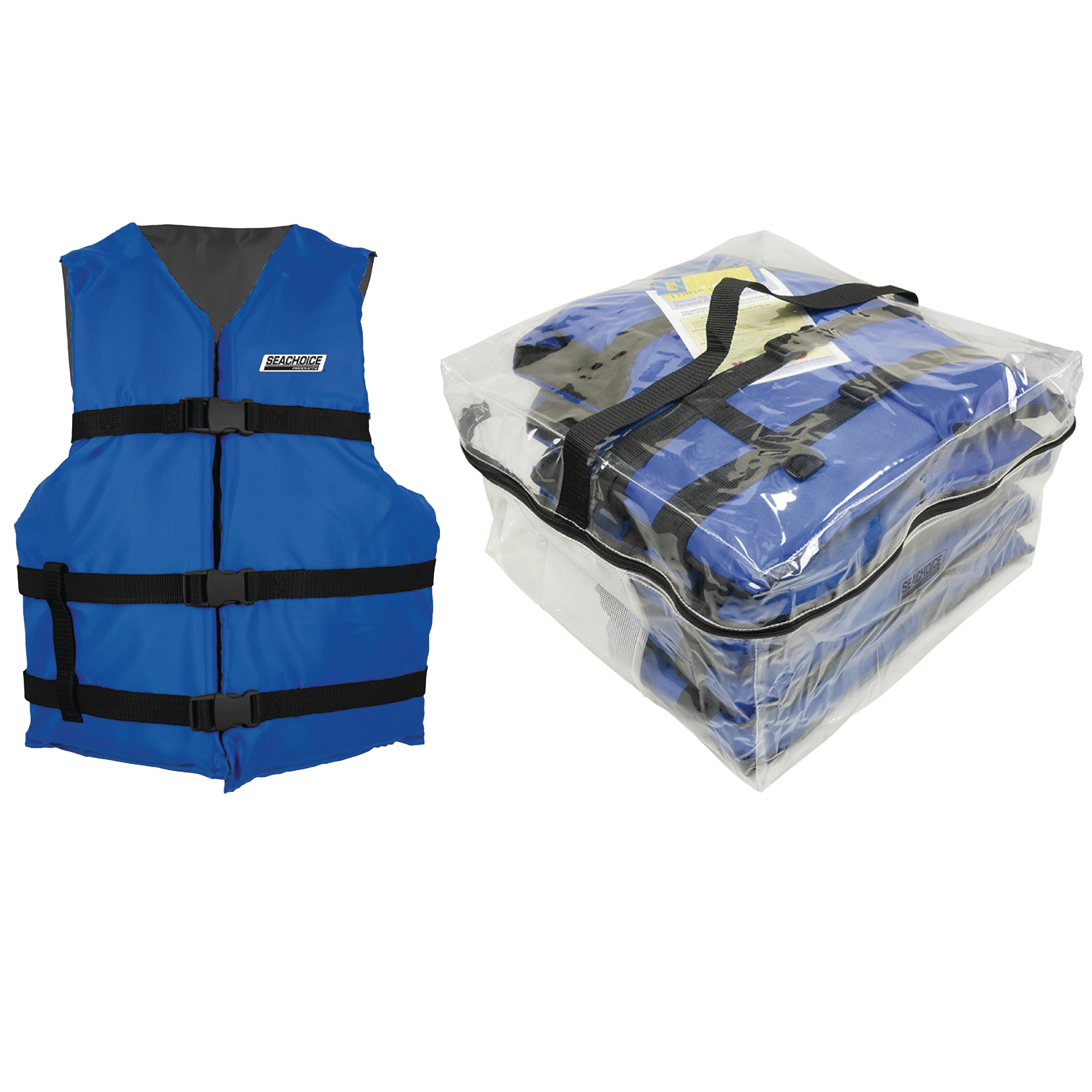General Purpose Life Vest 4-Pack with Bag