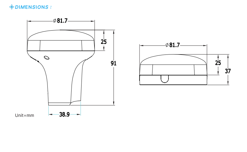 GPS ANTENNA KA09