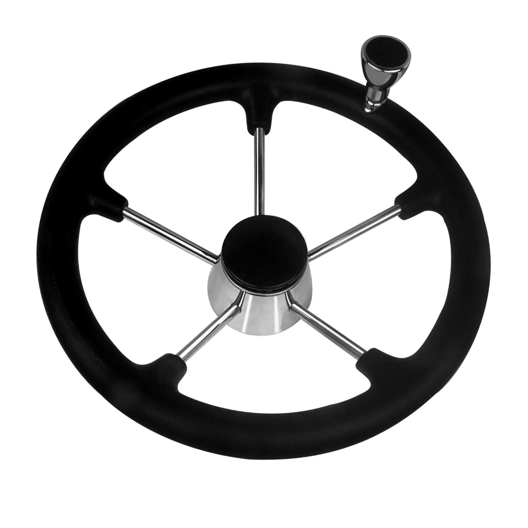 Steering Wheel With Knob