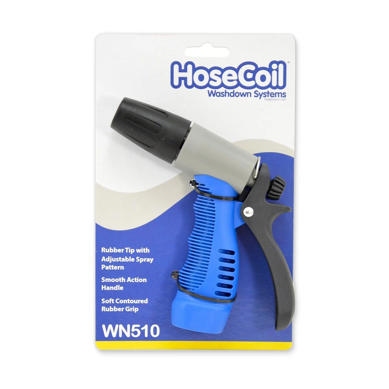 Rubber Tip Nozzle with Comfort Grip