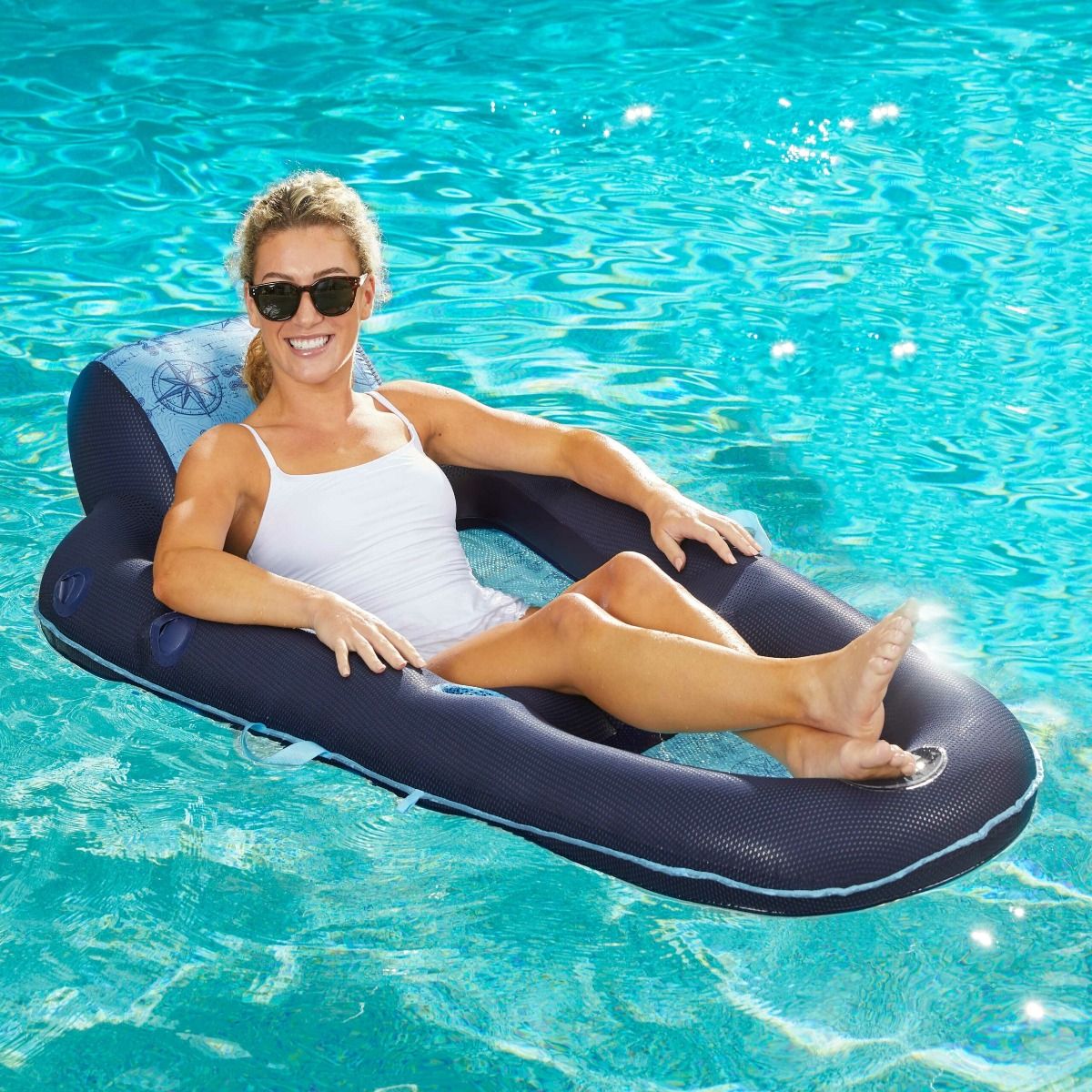Aqua Luxury Lounge Pool Float Chair